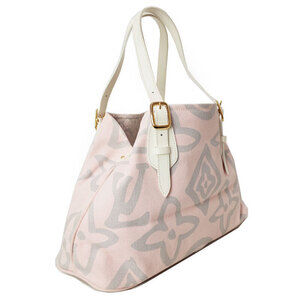 Louis Vuitton Cabas Bag Shoulder Pink Tote Taisienne